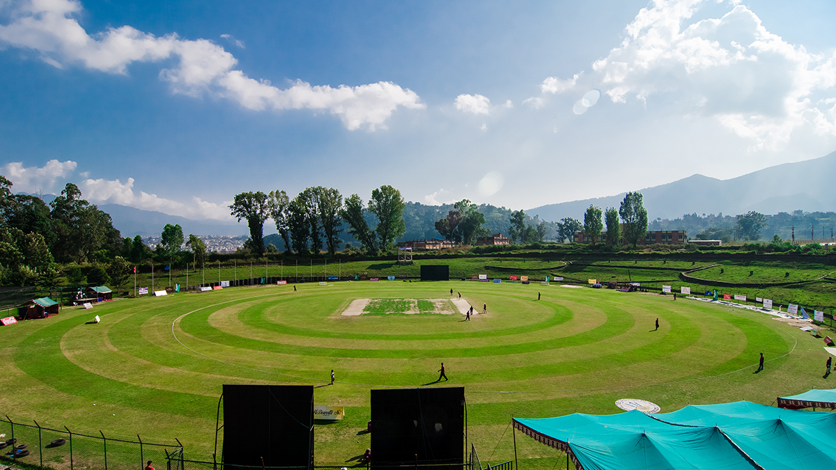 कीर्तिपुरस्थित त्रिभुवन विश्वविद्यालय अन्तर्राष्ट्रिय क्रिकेट मैदान